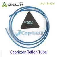 Creality for Capricorn Bowden tubo de PTFE 1M/2M piezas de impresora 3D azul para filamento de 1,75mm resina de PTFE Premium importada de Japón