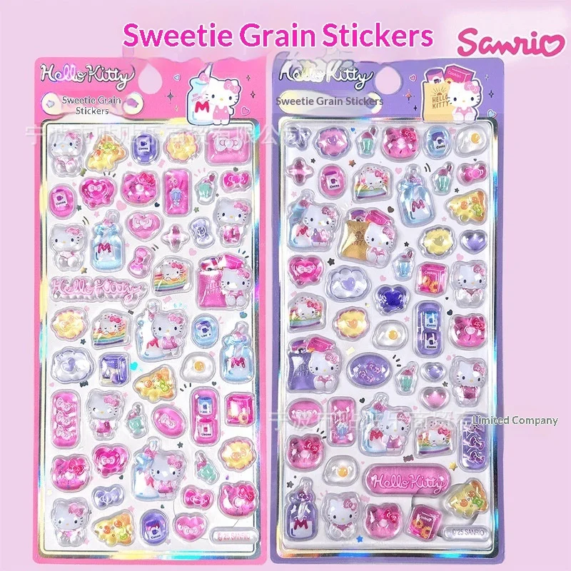 

Handmade 3d Embossed Crystal Diamond Stickers Decorative Beautiful Red Book Style Sweet Candy Stickers Office School Supplies