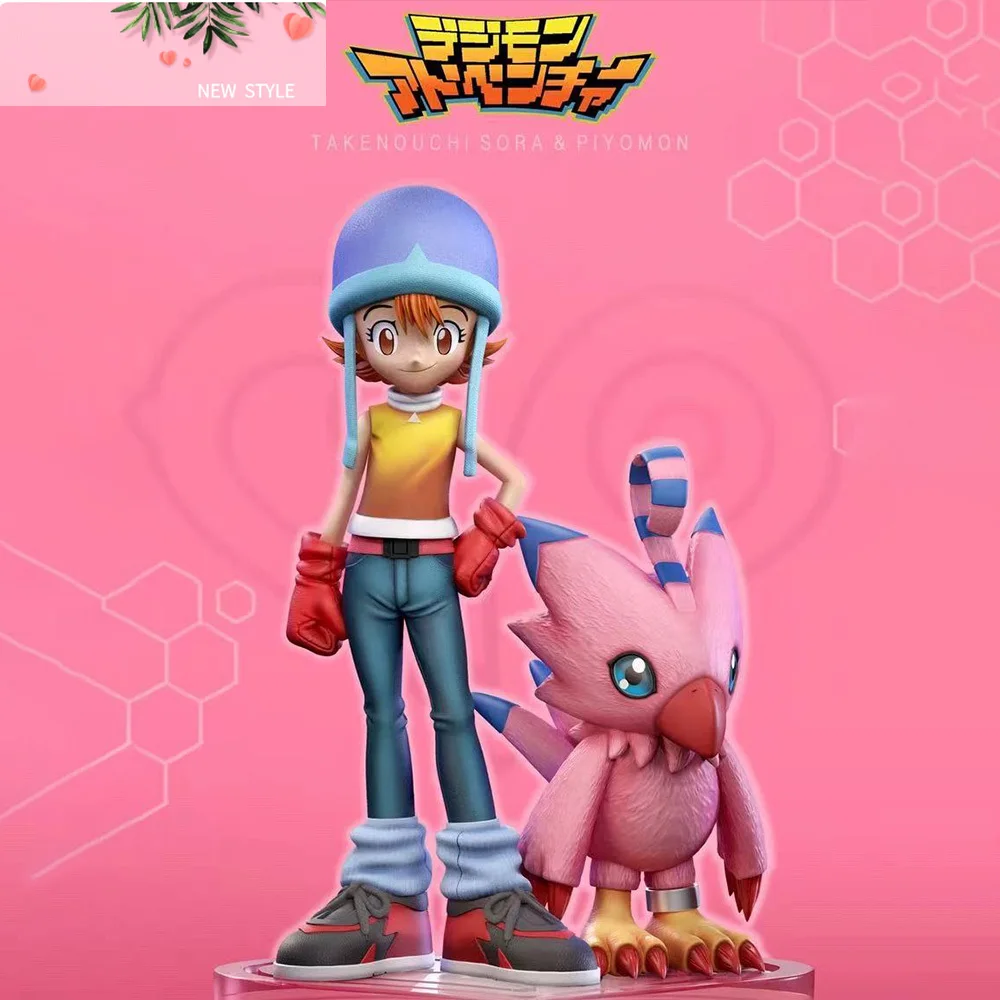 

Аниме Pokemon Takenouchi Sora Фигурка Пиямон Фигурки ПВХ Статуя Коллекция Модель Игрушки Подарки