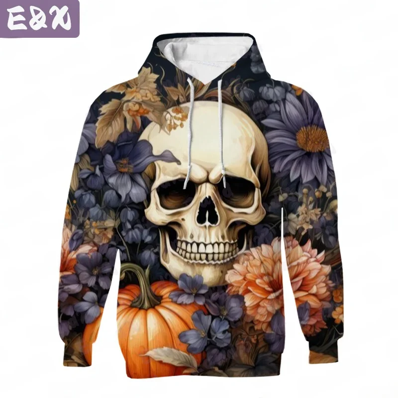 loween Felpe con cappuccio da donna Pullover quotidiano Felpa con cappuccio Vestibilità ampia Lunga Sve Cartoon Anime Street Sle Poliestere Spandex Miscela