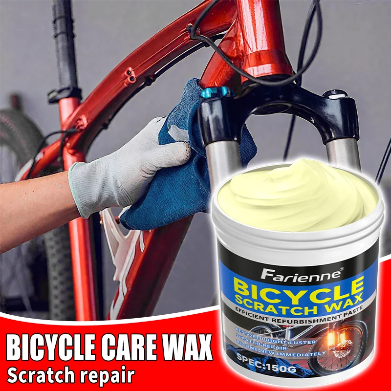 Farienne 150g Multi-Purpose Bicycle Care Wax Scratch Remover And Refurbishment Paste for Bike Frames And Components