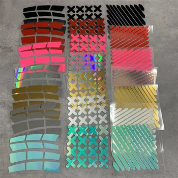 Adesivo per bici da strada per mountain bike Decorazione fai da te Copertura antigraffio per auto Moto Decalcomania per corpo impermeabile Adesivo per casco Refit