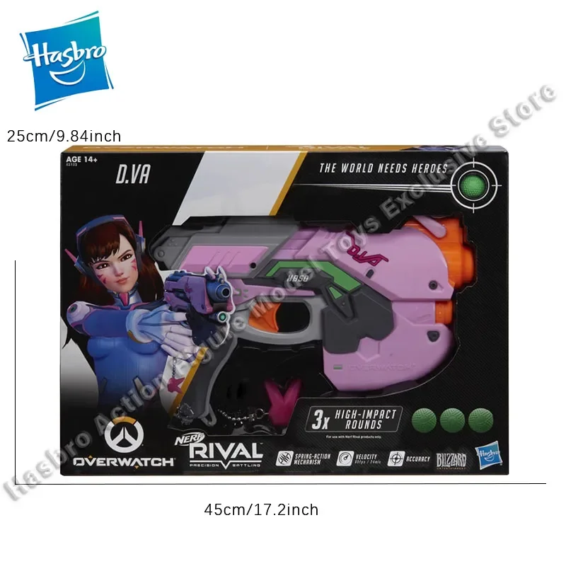 In Stock Hasbro NERF Overwatch Jointly Signed Soft Bullet Gun Toys Boys Outdoor Toy Death McRae Launcher Children's Gift - Image 4