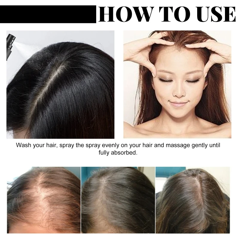 Xịt dưỡng tóc Batana Oil Xịt dưỡng tóc nuôi dưỡng sâu Xịt dưỡng tóc khỏe mạnh hơn