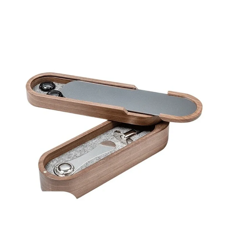 

Champagne bottle opener sparkling wine cork double walnut wine set collection set