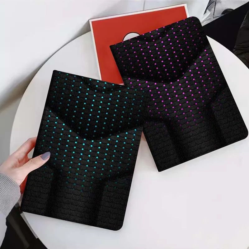

Popular Black Dot Pattern Gift For Xiaomi Mi Pad Mini 4 5 6 7 SE Pro Plus Redmi Pad 2 SE 2025 8.8 11 Foldable Tablet Case