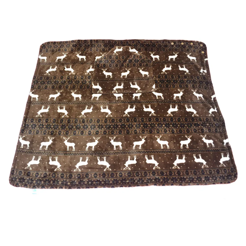 Thermal Blanket Thicken Multifunctional Polar Fleece Skin Friendly No Burr Double Faced Velvet Rug Woollen Blanket