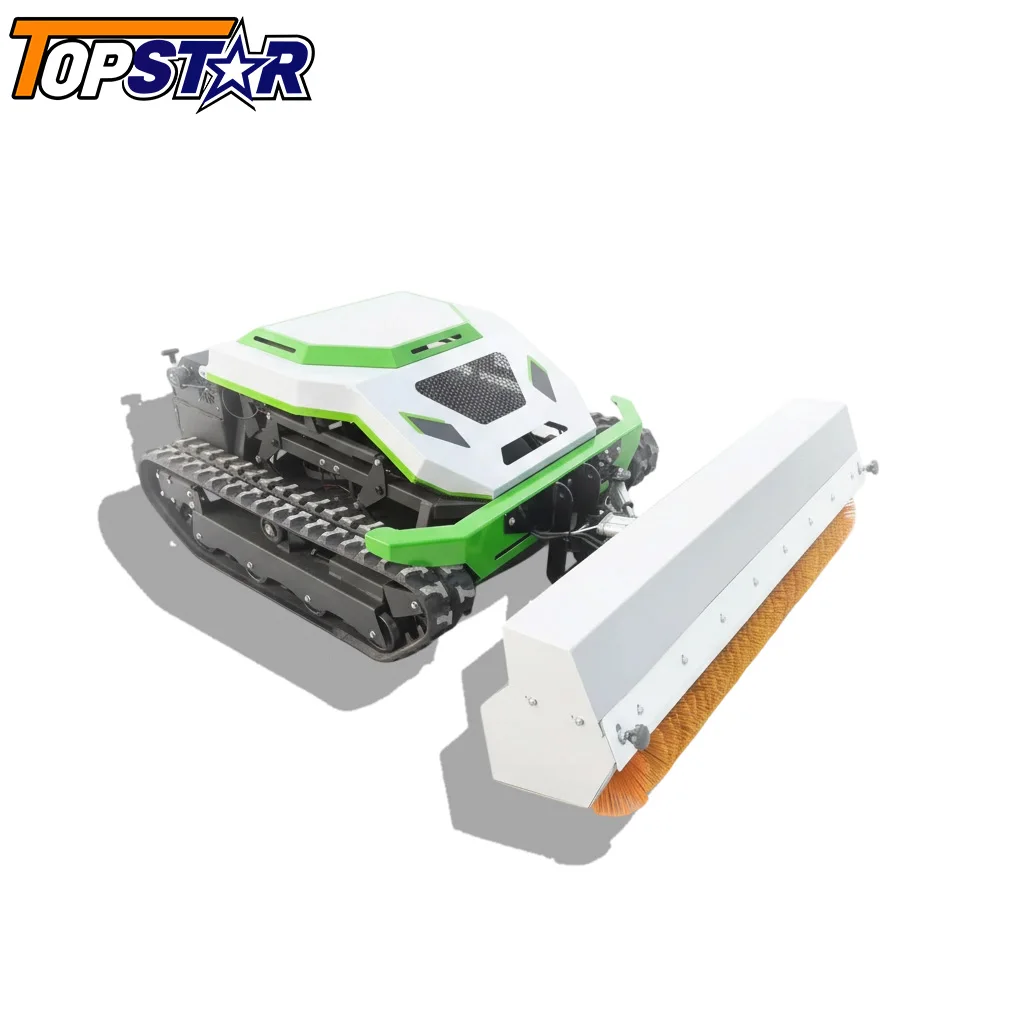 Hot Sale Smart Robotic Remote Control Lawn Mower Auto Navigation Garden Grass Cutter