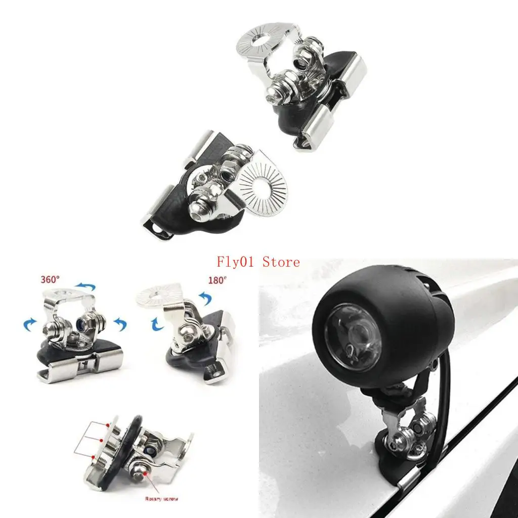 

Universal LED Light Bar Mounting Bracket Car Truck Hood Work Light Holder Clamp