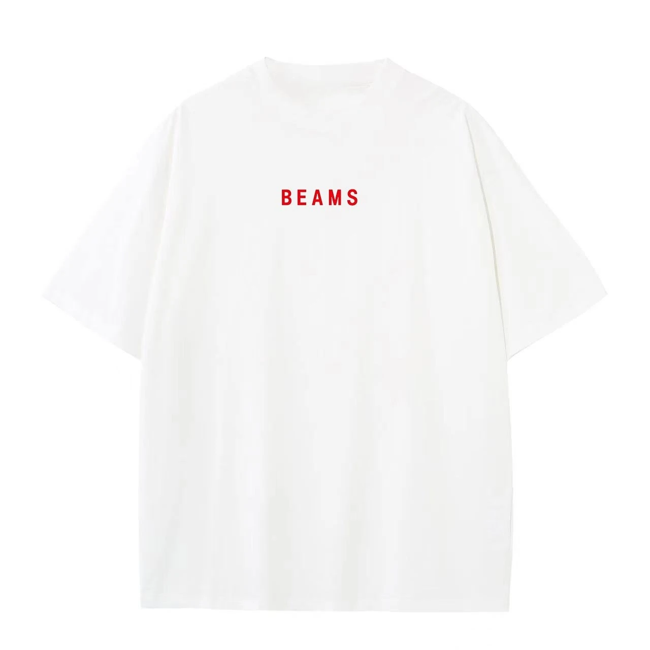 Summer casual high-quality clothing, featuring round-neck letter-printed T-shirts suitable for both men and women.