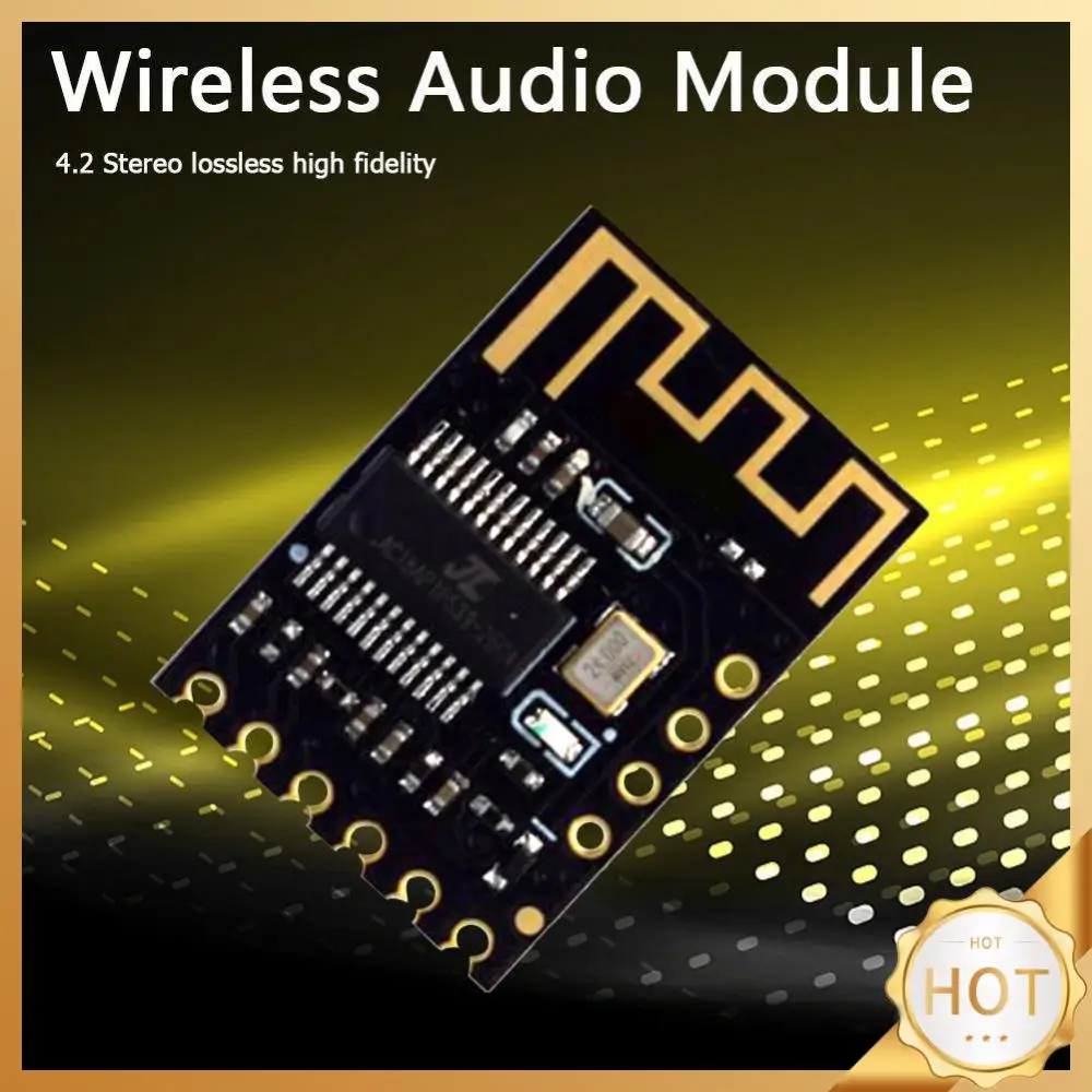 Bluetooth-compatible Audio Receiver Board Low Power Consumption Bluetooth-compatible 4.2 Stereo Music Decoder Module