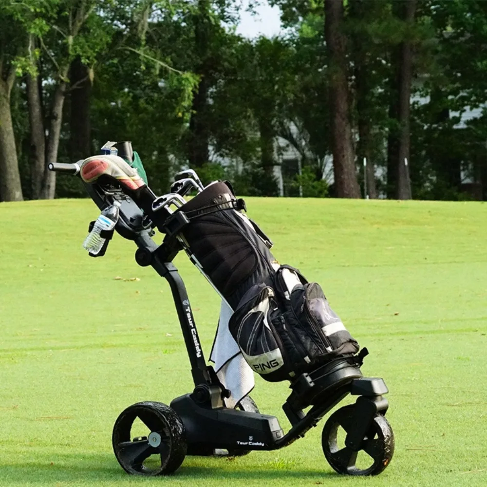 

New Model Golf Ground Helper Push Golf Cart Elegant Remote Golf Trolley