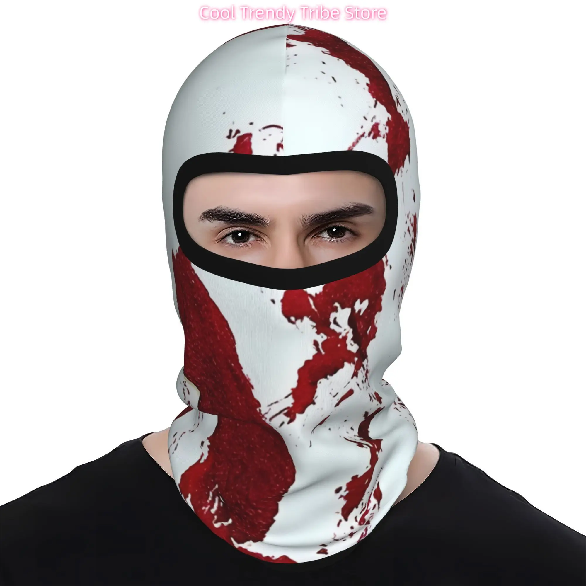 1pc Untitled Part II Of III Balaclava Mask Hip-Hop Street Style Half-Face Cover for Men & Women Breathable Textile Fabric Full N