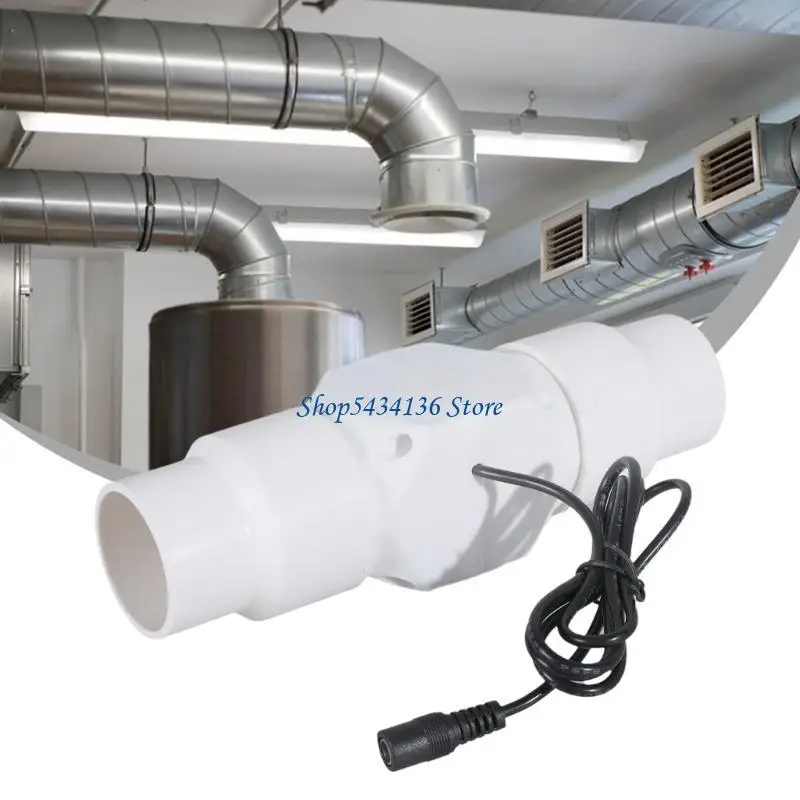 H7ed Iron Shell Fan Fan Fan ، 20/25/32/40/46 مم لتعزيز جودة الهواء في محلات السوبر ماركت ودور السينما #1