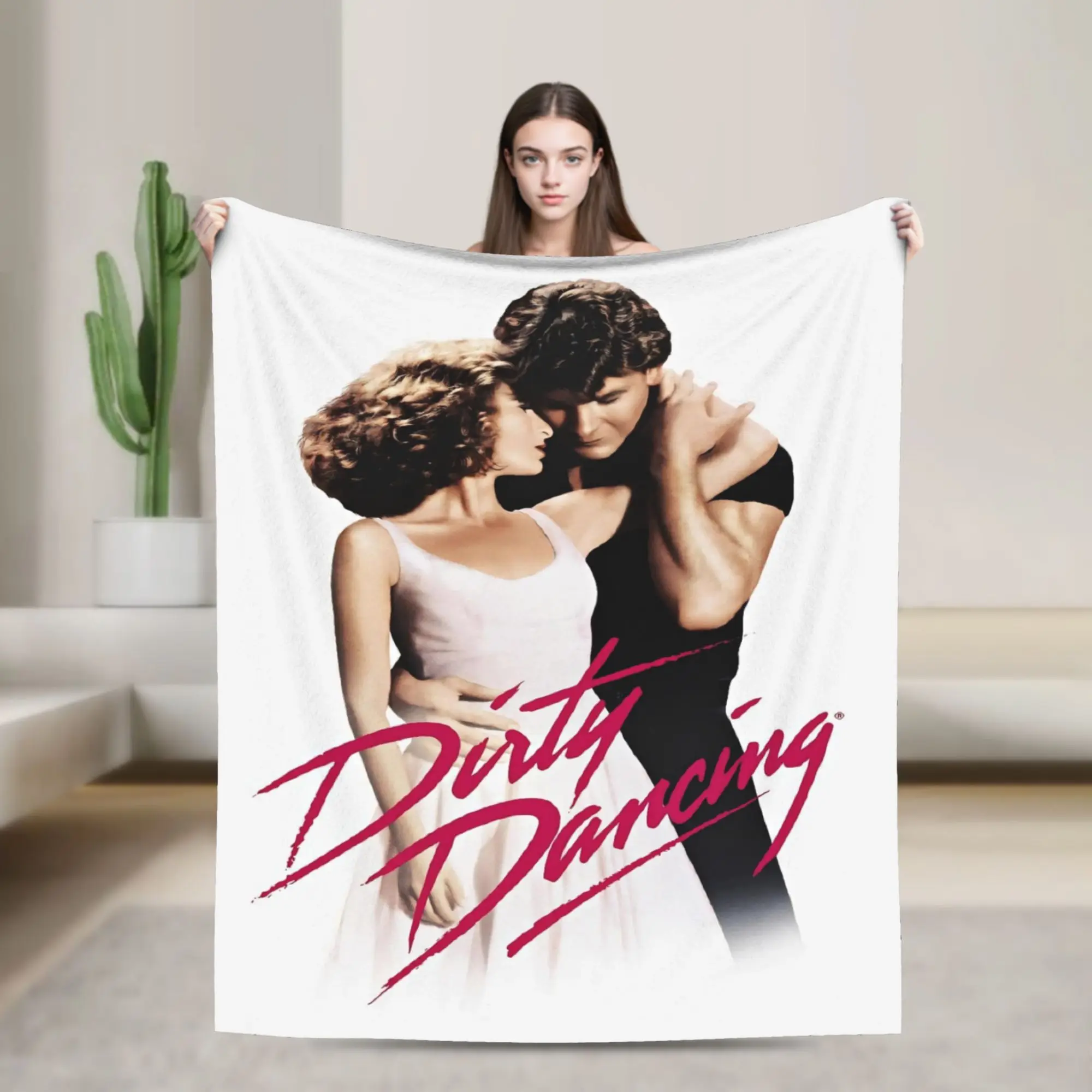 Dirty Dancing Blanket Warm Cozy Fluffy  Throw Blankets for Sofa 50x60 Inch Multiple Sizes Quilt