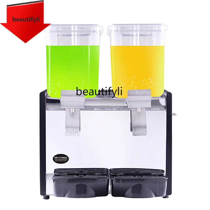 

A61 Commercial Self-Service Hot and Cold Dual-Use Automatic Double Cylinder Cold Drink Machine Hot Drink Milk Tea Juice