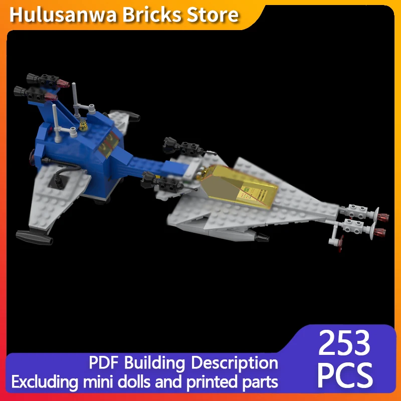 

Космический звездный патруль, модель космического корабля MOC, строительные кирпичи, военное оборудование, модульные технологии, подарки, праздник, сборка, детские игрушки, костюм