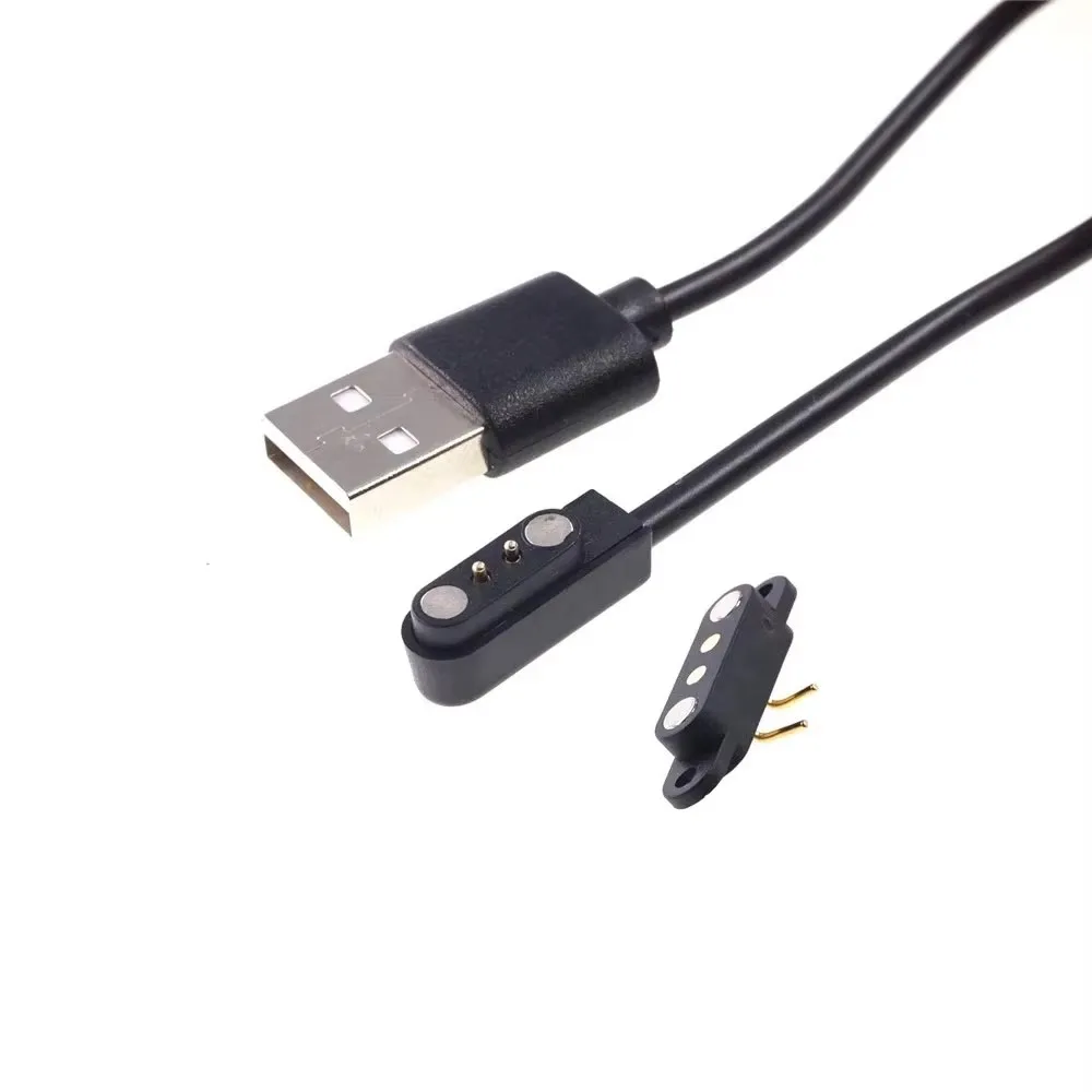 1 Sets Magnetische USB Ladekabel Männlich Weiblich PogoPin Stecker Power Lösung 2 Pin Magnete Kontakt Pad PCB Solder2,8 MM Pitch – Detail 7
