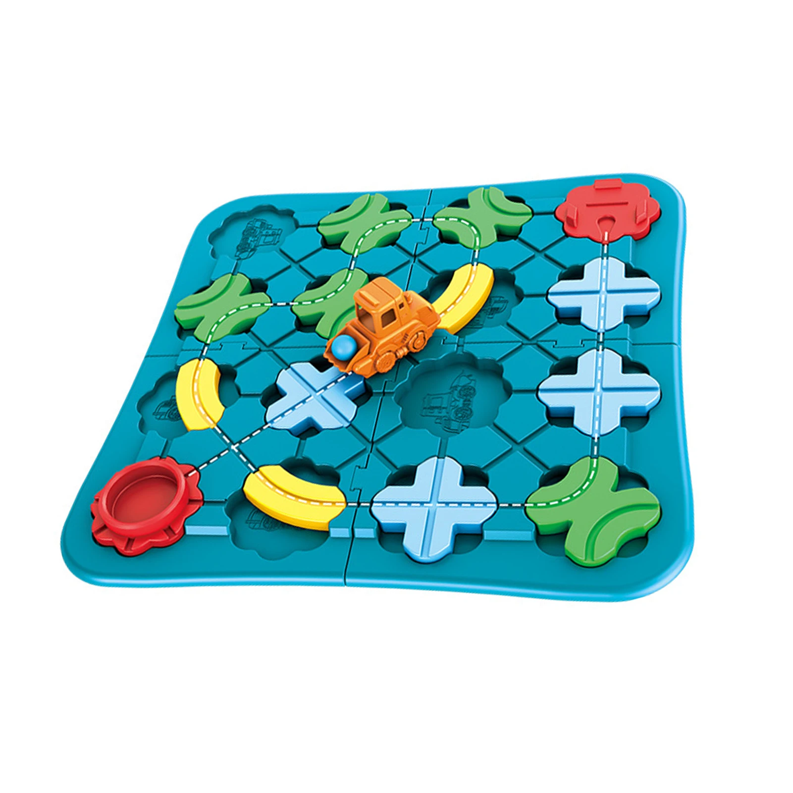 

Road Building Maze Car Road Construction Maze Children Kids Maze Thinking Logic Training Reasoning Education Board Game