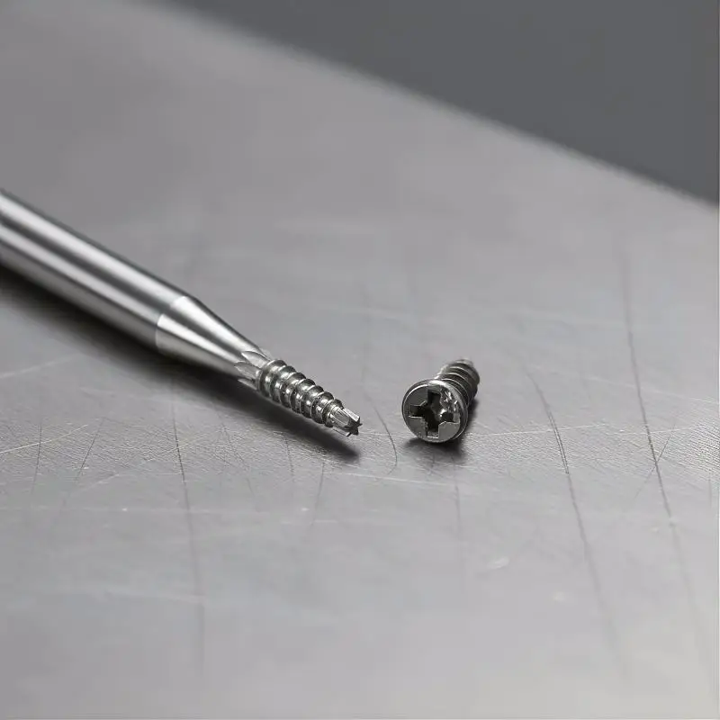 Phone Repair Screw Remover Metal Drill Bit Tool For Stripped Screw Disassembly Frame Protection Tool