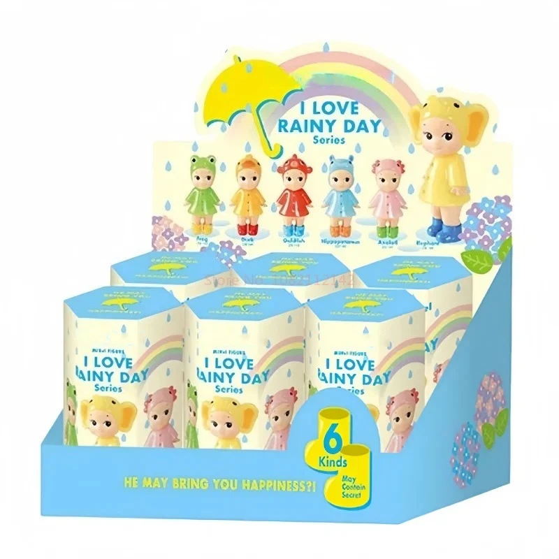 2025 nuevo ángulo S caliente I Love Rainy Day Series caja ciega Mini figuras modelos caja misteriosa regalos de cumpleaños para niñas juguete para regalo sorpresa