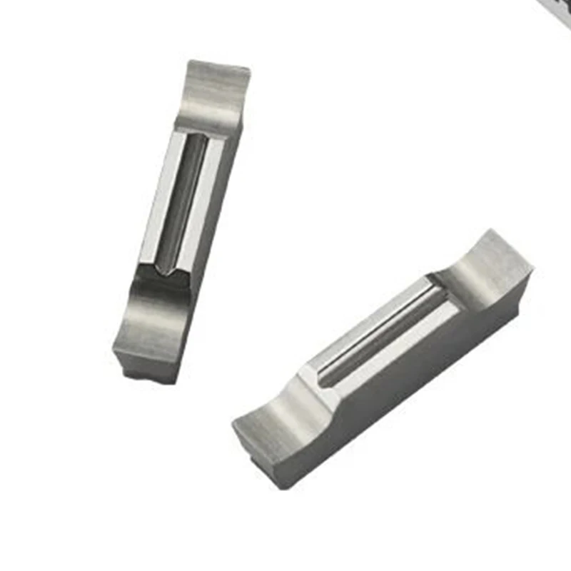 10 unidades MGGN150 MGMN200-g H01 MGMN300 inserto de ranurado de carburo hoja ranurada de torno H01 para hoja de herramienta de torneado de corte de aluminio