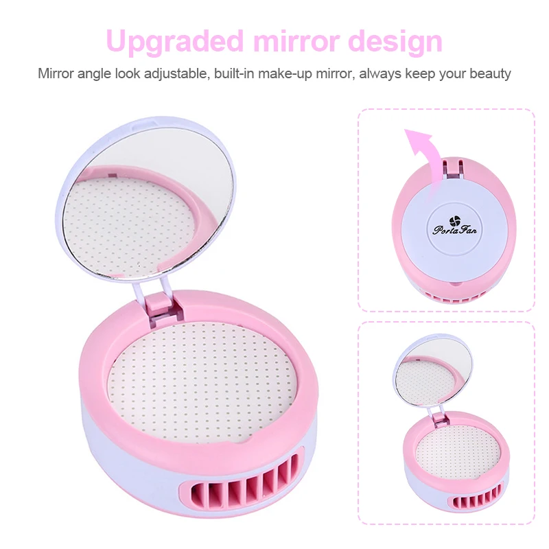 USB Mini Eyelashes Fan Grafting Eyelash Tool Lash Glue Quick-drying Eye Lash Extension Dedicated Dryer Blower Makeup Accessories