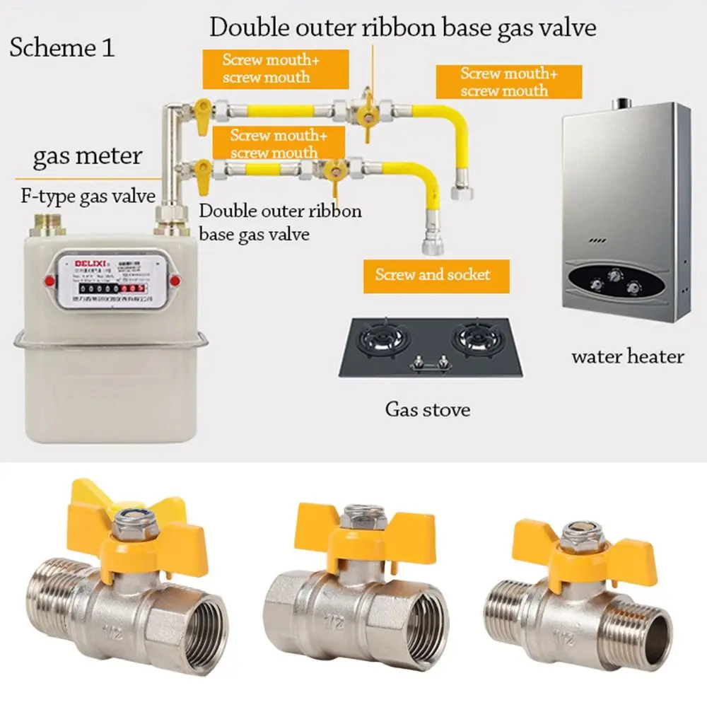 

Новый латунный переключающий клапан для смесителя, утолщенный запорный клапан с защитой от протечек, адаптер шарового клапана, переключающий клапан для душа, смеситель