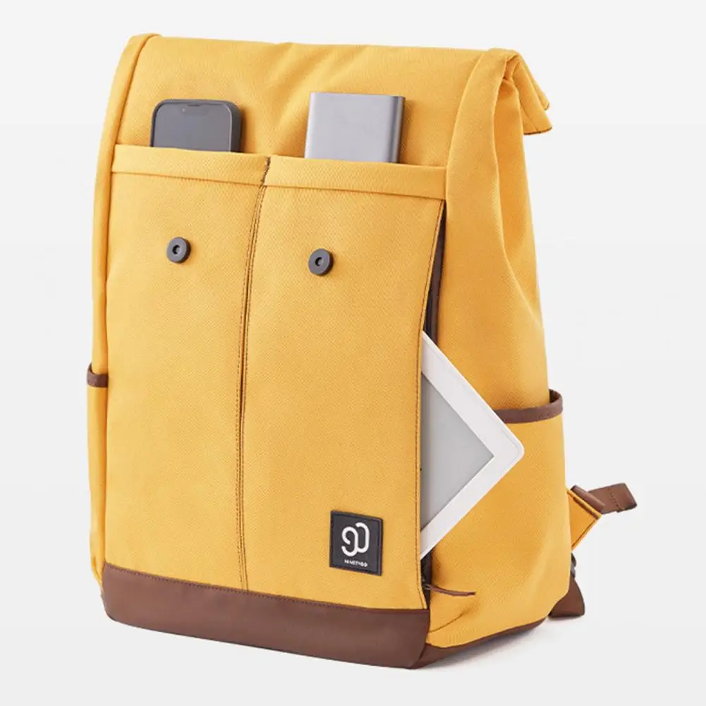 Portable Stylish Fine Stitching Outdoor Backpack Lightweight Laptop Backpack Contrast Color for Outdoor