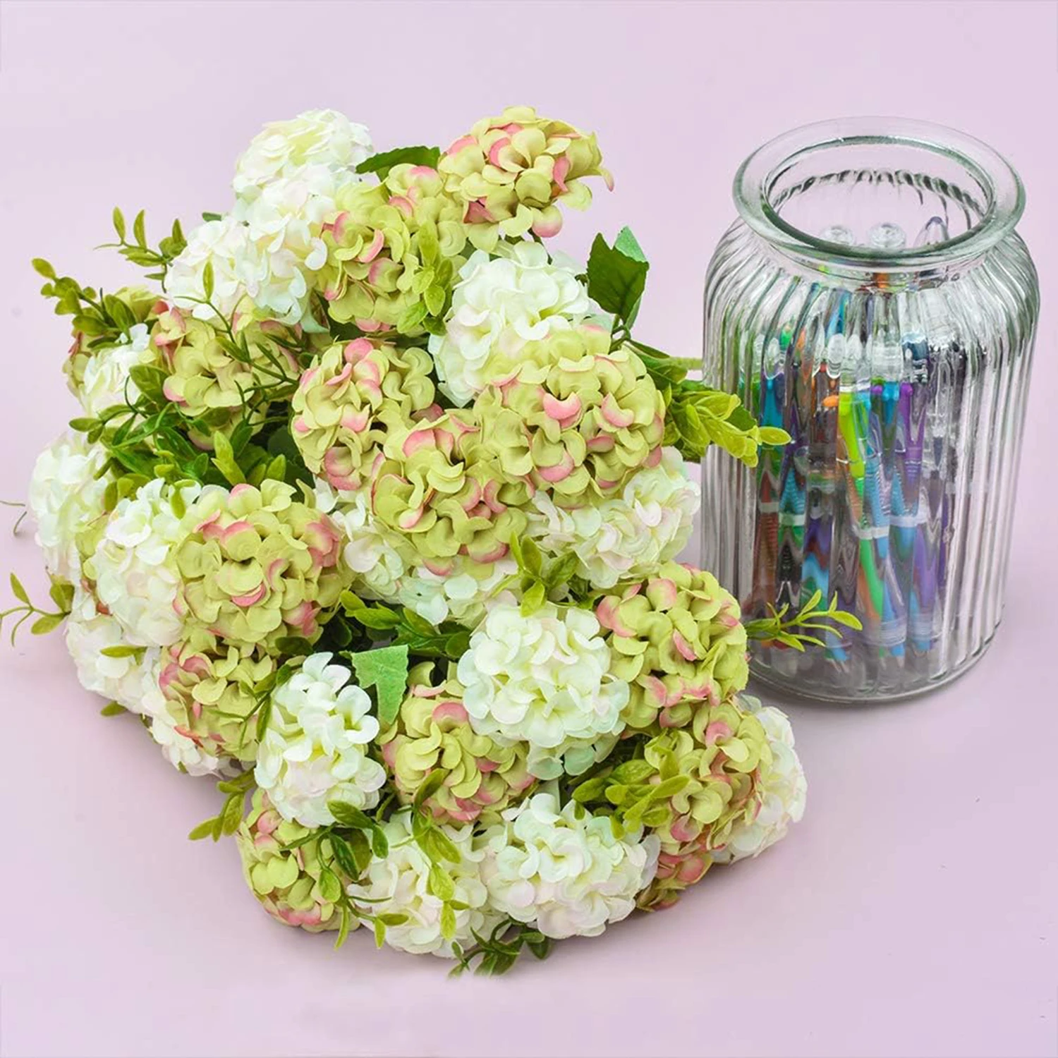 5 Stück Künstliche Seiden-Nelkenblumen, Kunstpflanzen für Hochzeit, Zimmer, Heimtischdekoration, Geschenk, Outdoor-Gartenzubehör, Festival-DIY-Requisite – Detail 4
