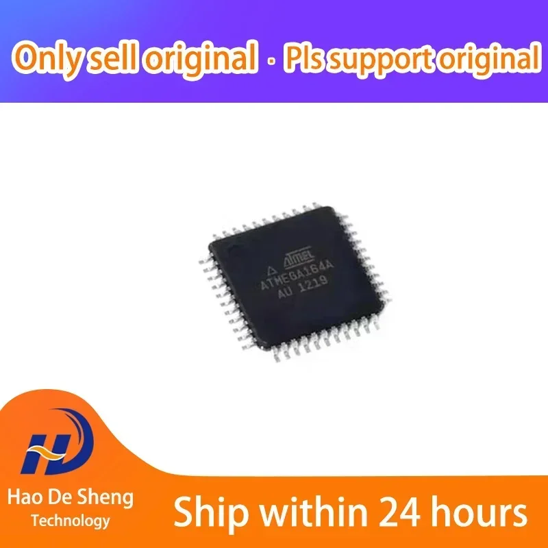 1PCS/LOT  ATMEGA164A-AUR  ATMEGA164A TQFP44 New Original In Stock