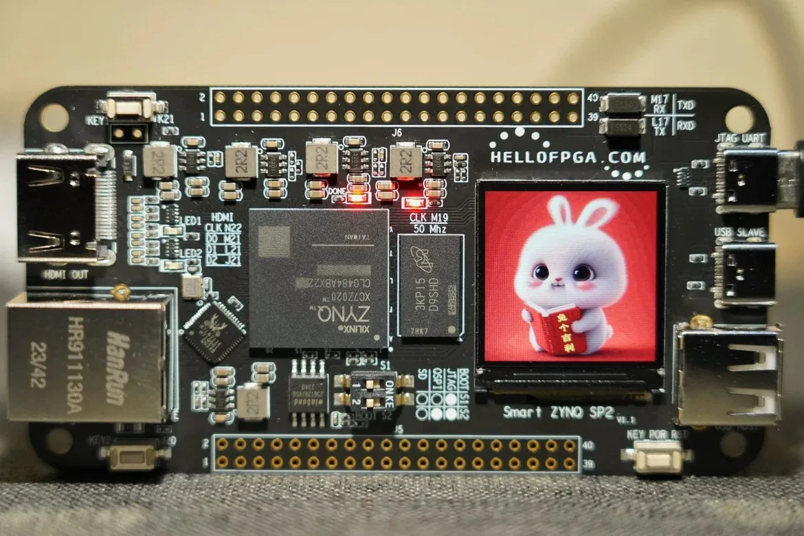 ZYNQ 7020 Fpga Minimum System Development Board Core Board (Smart Zynq SP2 Square Screen)
