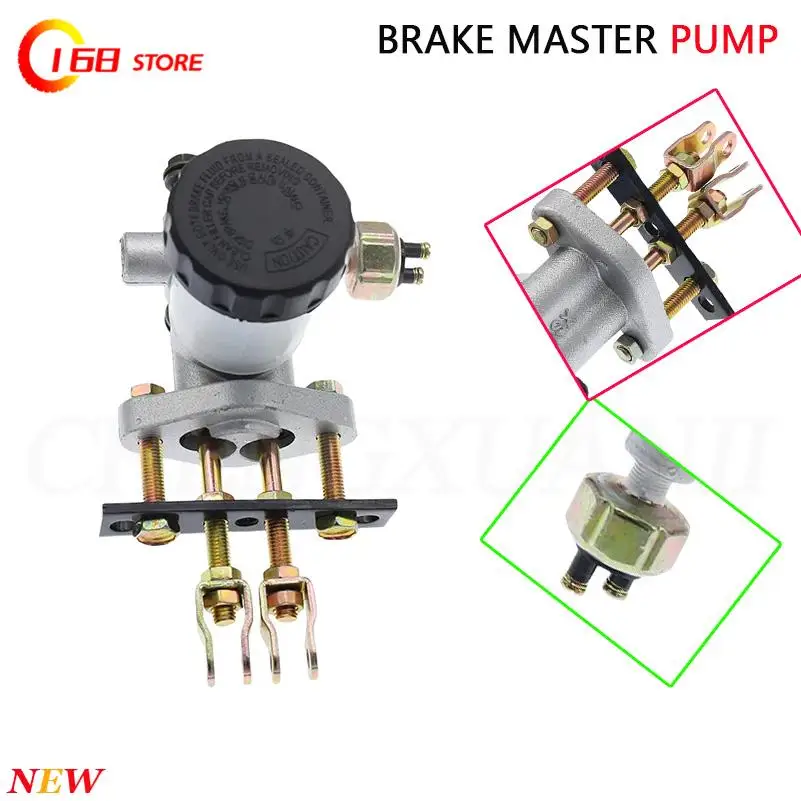 

Foot for brake pump 250CC universal caliper master cylinder used for hydraulic brake pump on kart and beach bike accessories