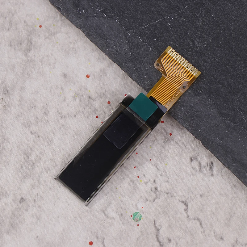 1 Uds 0,91 "12832 128*32 15P SSD1306 Serial SPI PMOLED Panel de módulo de pantalla OLED para Ledger Nano S