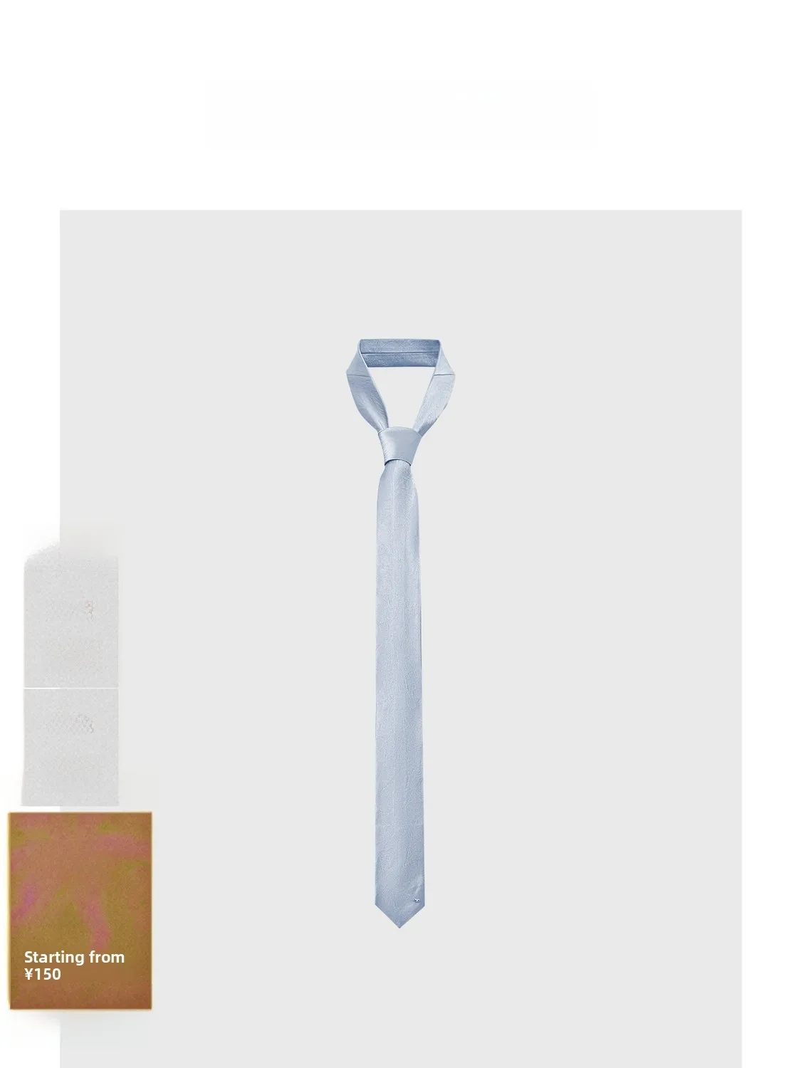 High Gloss Satin Women's Tie Zhizhi Chui Yang Bi Spring 2026 New Style Casual Fashionable Accessory for Business And Leisure