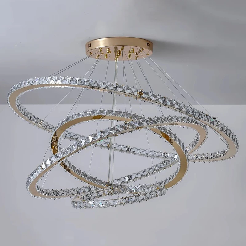 

Modern home decoration crystal chandelier, stair Pendant lamp, living room Pendant lights, interior lighting