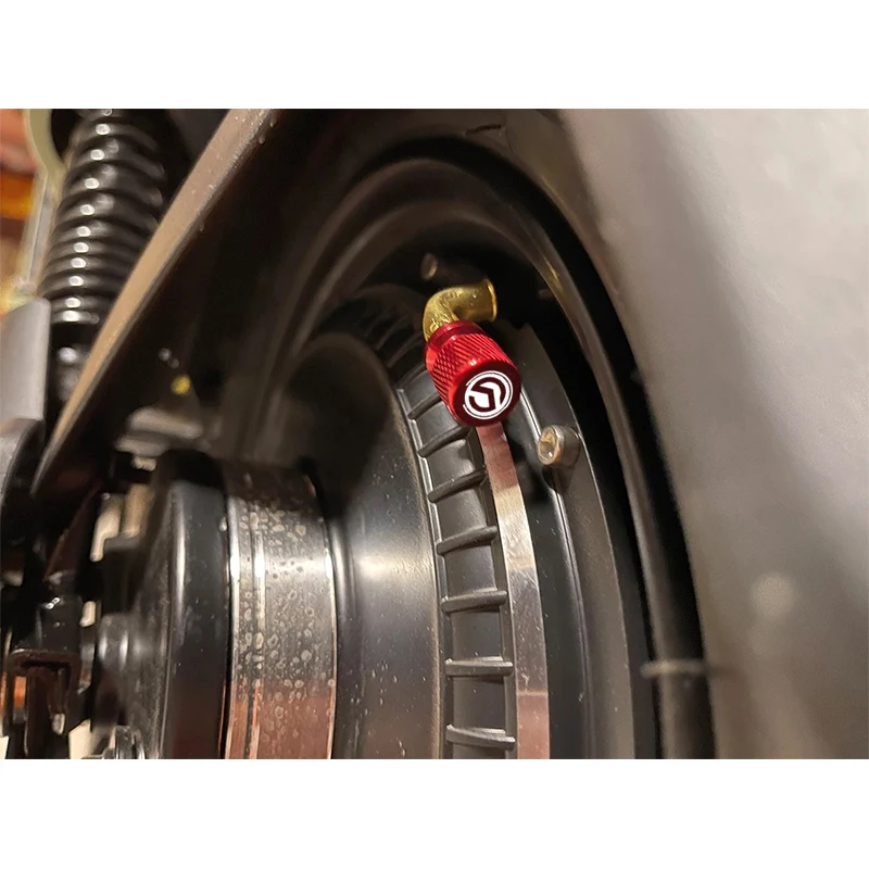 2 قطعة أجزاء إطار عجلة السيارة صمام الجذعية قبعات غطاء Airdust ل SYM Maxsym 400I 600I TL500 TL508 Jetx Jet X 125 150 كمان 2 3 4 #2