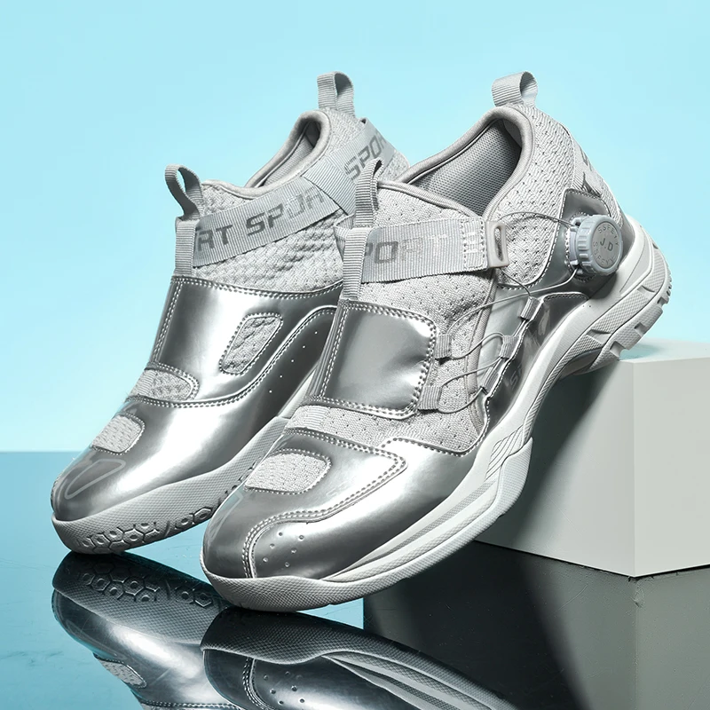 

New Men Badminton Shoes Professional Volleyball Shoes Indoor Sports Shoes Lightweight Ping Pong Sport Tennis Training Sneakers
