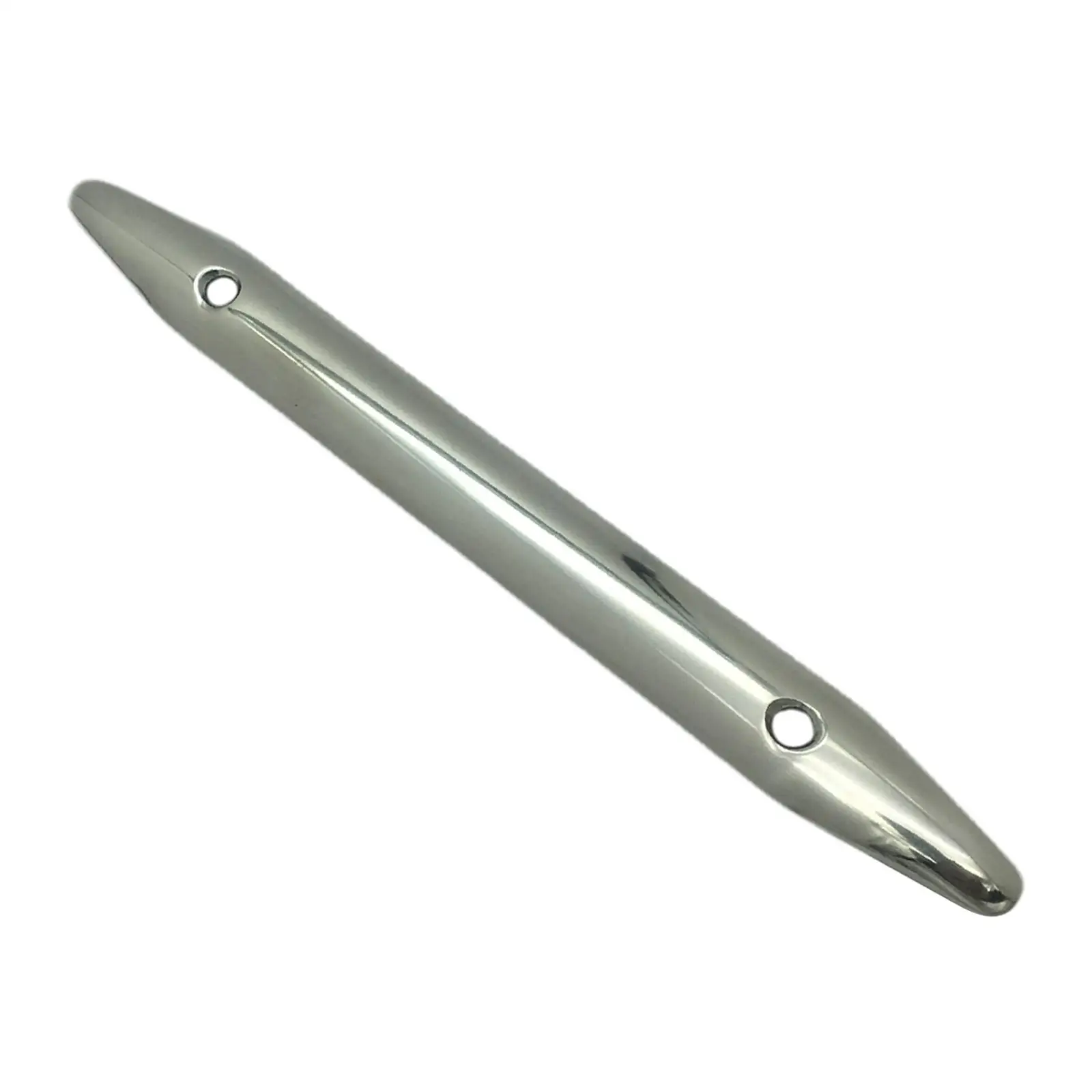 Protective Rub Strake Marine Rub Strip 8 Inch Stainless Steel Deck Accessory for Boat Yacht RV Mooring