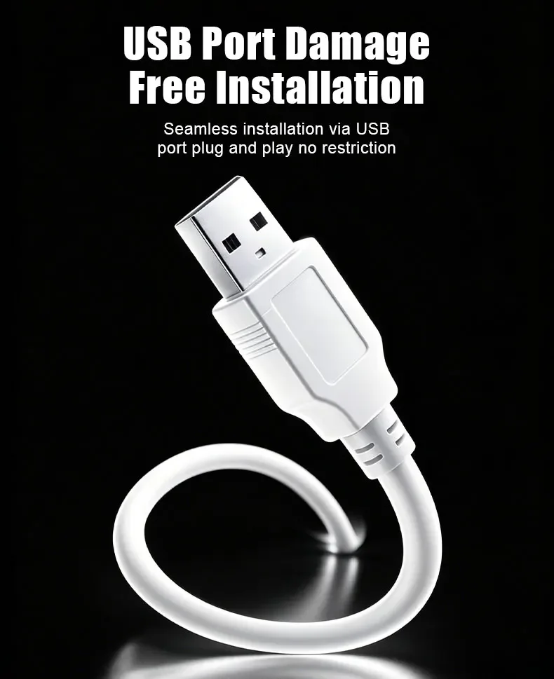 Explosives USB-Sternenhimmel-Projektionslicht für Autoinnenraum, Zuhause, Schlafzimmer, Nachtlicht, Romantisches Galaxie-Atmosphärenlicht – Detail 11