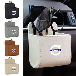 Car Air Outlet Storage Bag Mobile Phone Storage Bag Sundries Bag Tissue Boxes Opp Pack For Volvo Rdesign S80L XC60 XC90 S40 S60