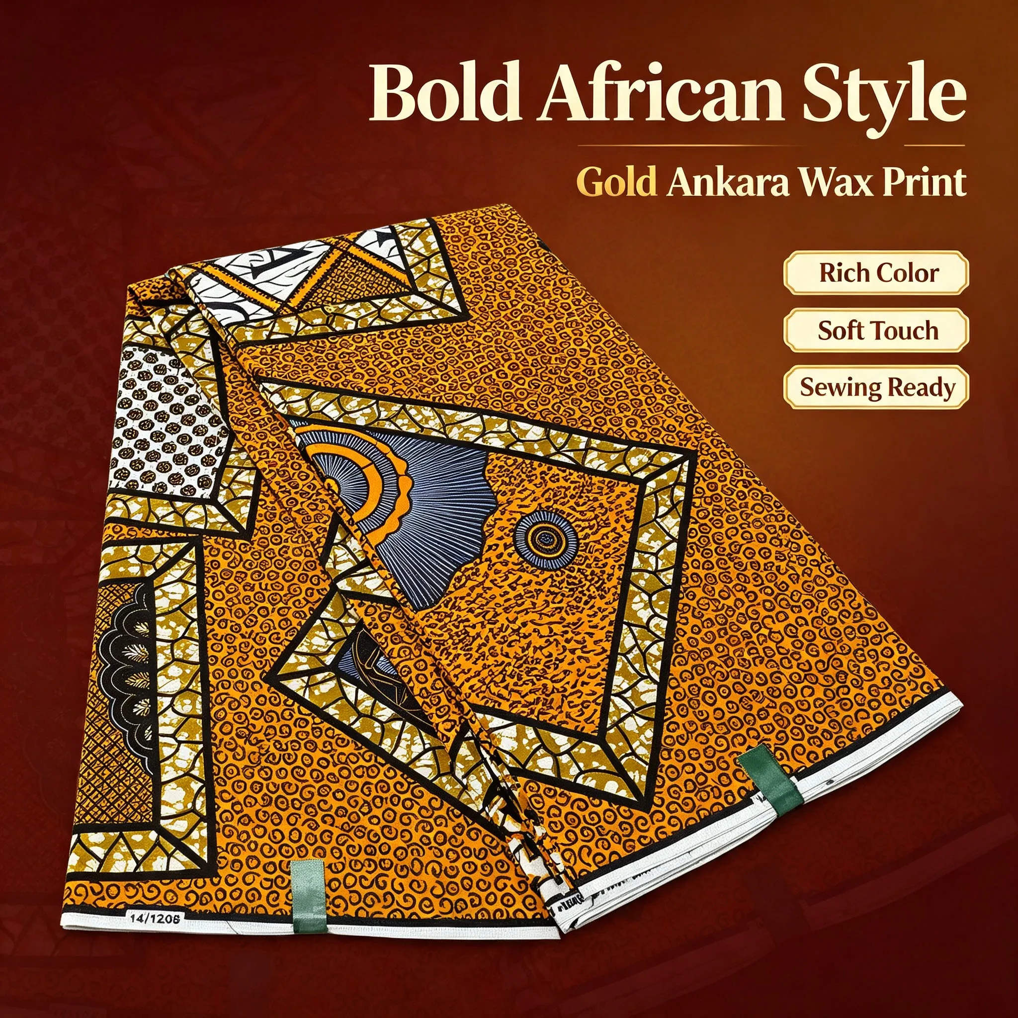 Sewing Batik - Dutch Style African Wax Print Fabric