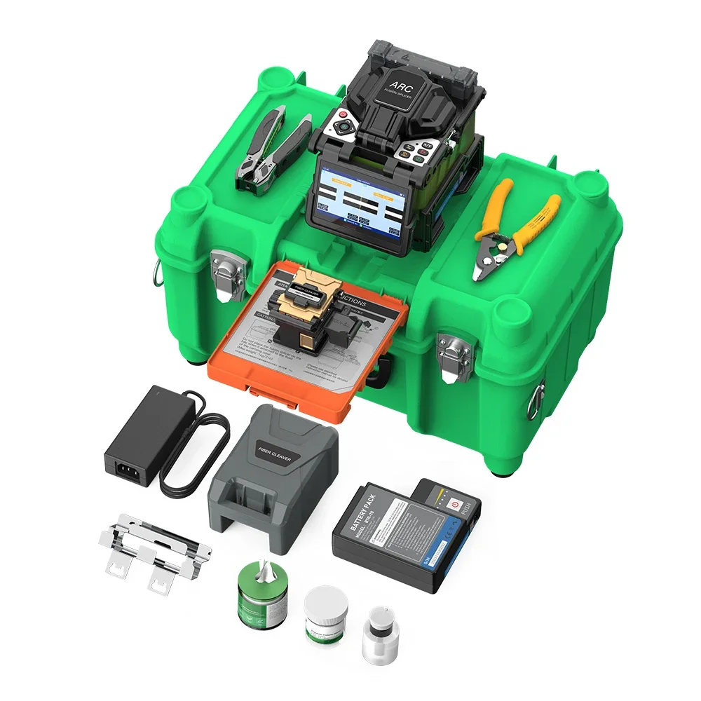 핫 세일 FX39 6모터 자동 코어 투 코어 정렬 접합기 광섬유 융합 접합기