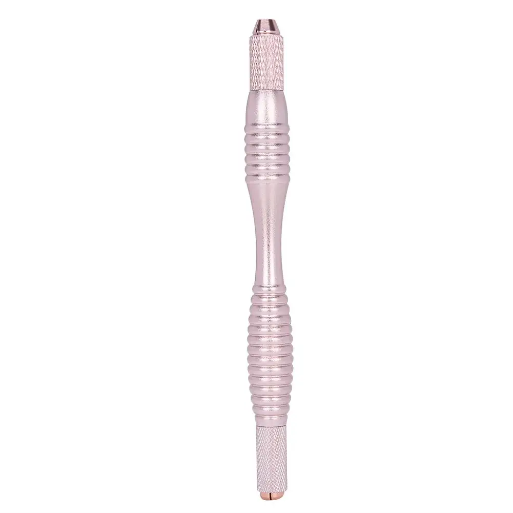 

Double-End Microblading Eyebrow & Lip Tattoo Pen with for 108 Needles - Semi-Permanent Manual Makeup Tool