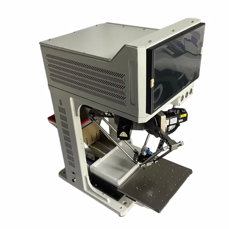 Fast sorting high-precision three-axis intelligent spider robot for 3C electronic industrial automation picking and placing