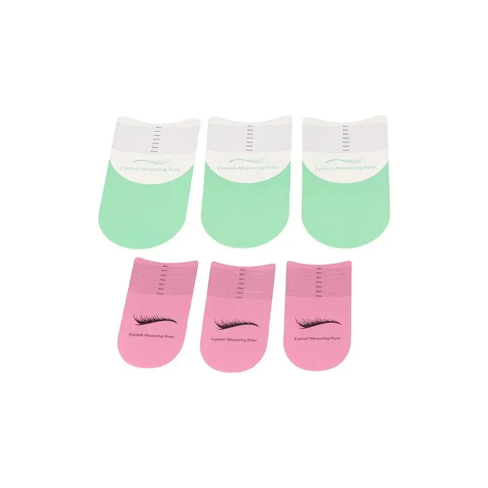 Positionering Make-up gereedschap Wimpers Lengte Liniaal Wimperstencils Liniaal Wenkbrauw Beauty Tools Wimpers Curling Graden Liniaal