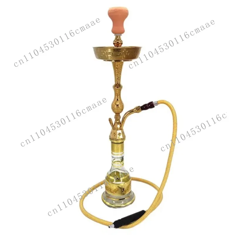 Zinc Alloy Egyptian Hookah Shisha Set Hookah Wholesale Large 70cm Luxury Sheesha Nargile