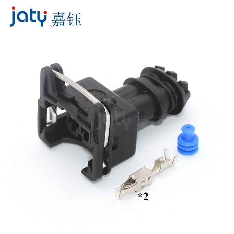 1set, 2-pin  DJ7021B-3.5-11/21, Automotive Connector Fuel Injector Plug 282189-1 Methanol Modified Sensor Pin Holder 106462-1