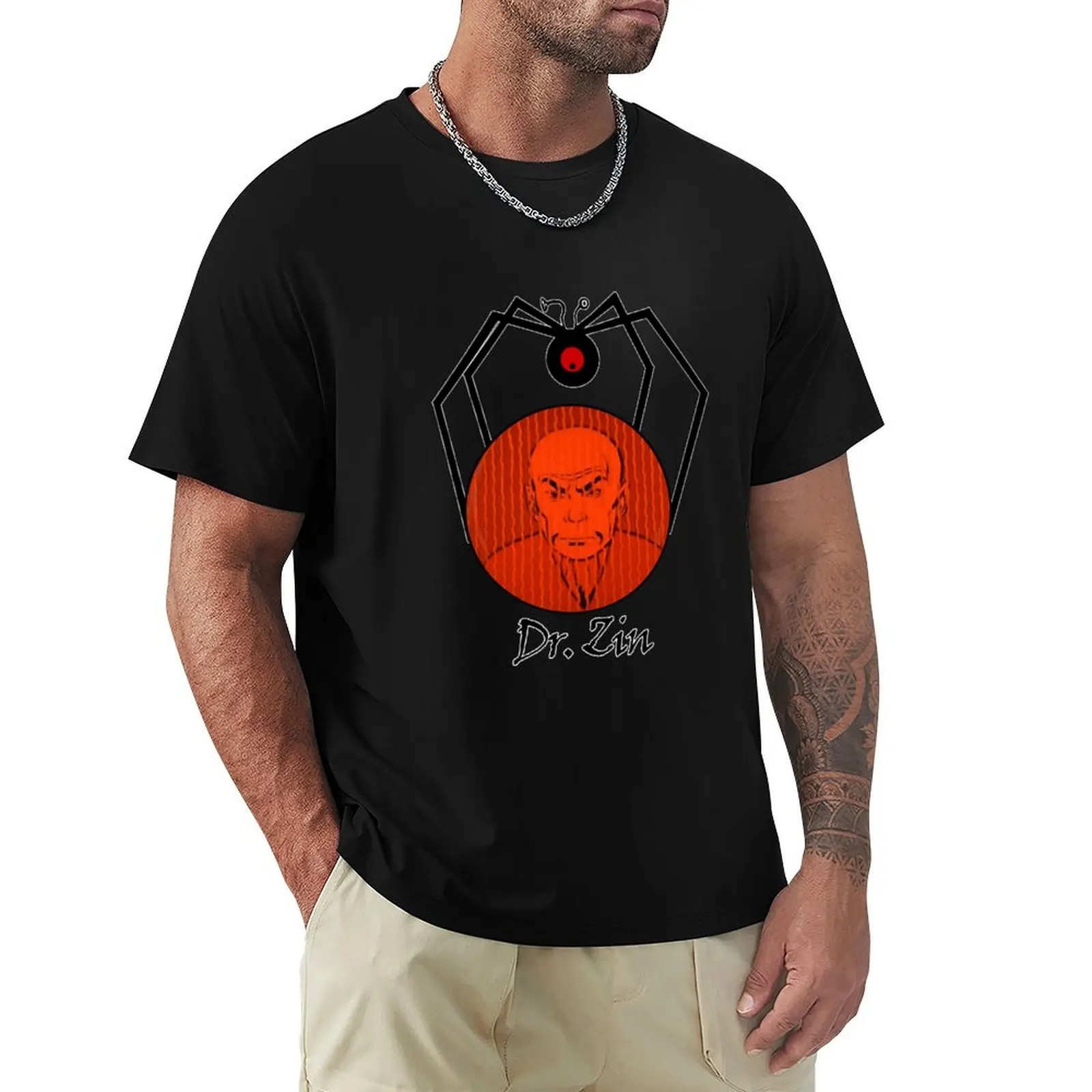 The Nefarious Dr. Zin from Jonny Quest Movie! In Good Cartoon With Mysterious Machines T-Shirt Holiday Lightweight T-Shirt