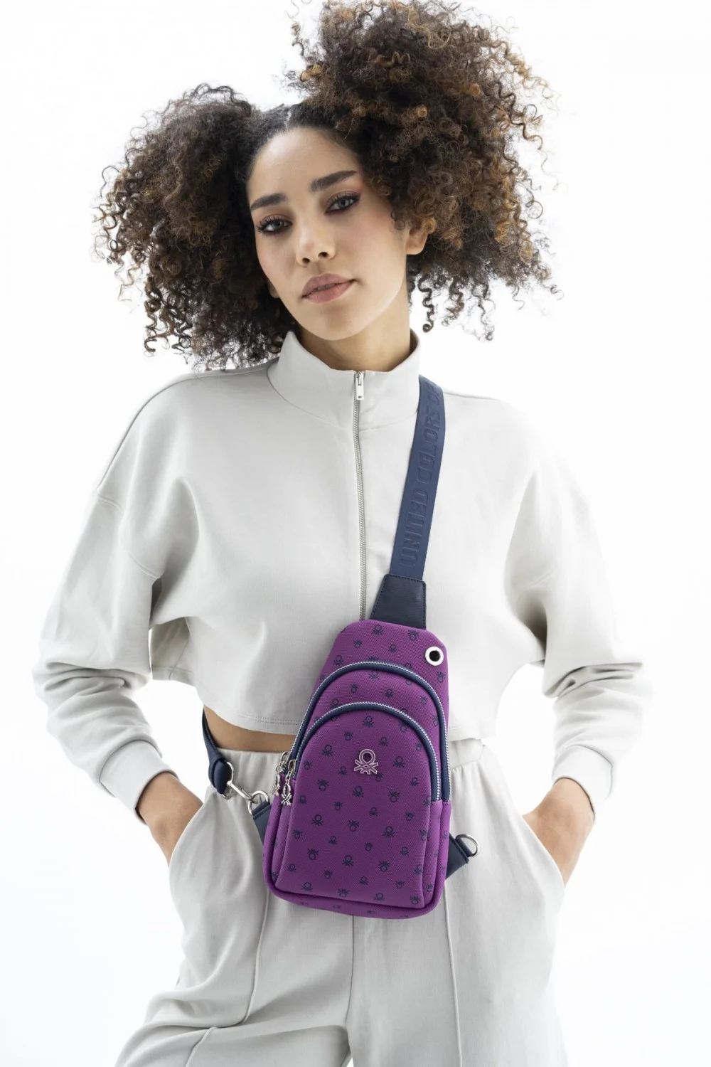 

United Colors of Benetton BNT_489 PURPLE Bag